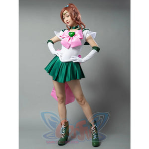 Sailor Moon Super S Film Jupiter Makoto Kino Lita Cosplay Costumes Mp001406