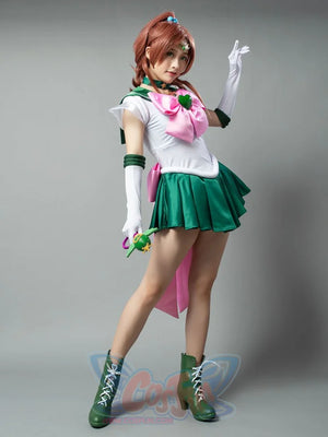 Sailor Moon Super S Film Jupiter Makoto Kino Lita Cosplay Costumes Mp001406