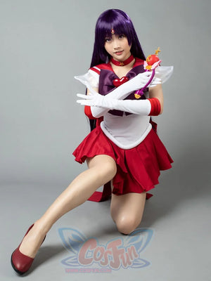 Sailor Moon Super S Film Mars Rei Hino Raye Cosplay Costumes Mp001407