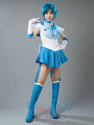 Sailor Moon Super S Film Mercury Ami Mizuno Cosplay Costume Mp001402 Costumes