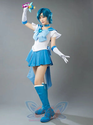 Sailor Moon Super S Film Mercury Ami Mizuno Cosplay Costume Mp001402 Costumes