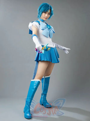 Sailor Moon Super S Film Mercury Ami Mizuno Cosplay Costume Mp001402 Costumes