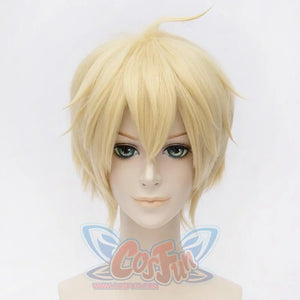 Seraph Of The End Mikaela Hyakuya Cosplay Wigs Blond Hair C00084