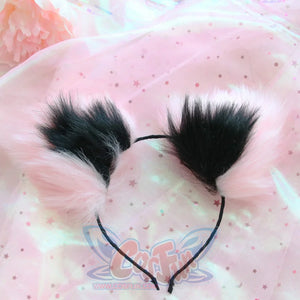 Sexy Cute Colored Furry Fox Cat Ear Hair Band J40781 Props & Accessories