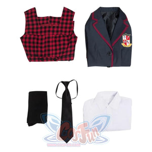 The Umbrella Academy Vanya Allison Cosplay Costume Girls School Uniform Costumes