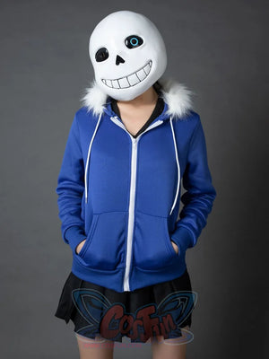 Undertale Sans Cosplay Costume Jacket Halloween Hoodies C00057 Costumes