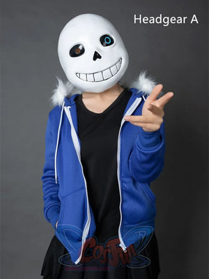 Undertale Sans Cosplay Costume Jacket Halloween Hoodies C00057 Costumes
