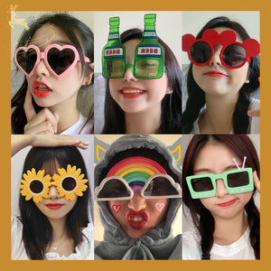 Unicorn Funny Toys Selfie Gadget Picnic Use Birthday Party Gifts Specs Glasses