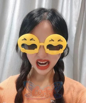 Unicorn Funny Toys Selfie Gadget Picnic Use Birthday Party Gifts Specs Glasses Beige Bear