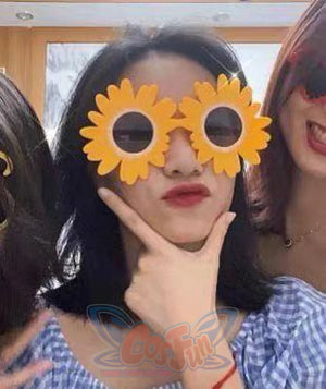 Unicorn Funny Toys Selfie Gadget Picnic Use Birthday Party Gifts Specs Glasses Chatterbox Orange