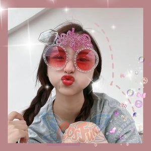 Unicorn Funny Toys Selfie Gadget Picnic Use Birthday Party Gifts Specs Glasses Green Hands