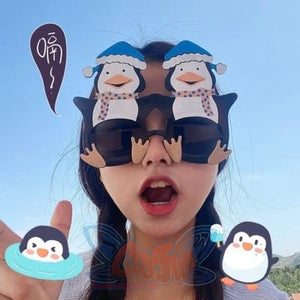 Unicorn Funny Toys Selfie Gadget Picnic Use Birthday Party Gifts Specs Glasses Red Hands