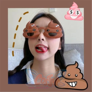 Unicorn Funny Toys Selfie Gadget Picnic Use Birthday Party Gifts Specs Glasses The Faeces