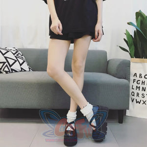 Vintage Mary Jane Shoes Platform Strap Buckle Flats Mp006174 Janes