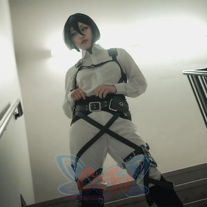 Attack on Titan Shingeki no Kyojin Mikasa Ackermann Cosplay Costume mp000733 Costumes