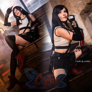Final Fantasy VII Rebirth FF7R Tifa Lockhart Cosplay Costume C08871 Costumes