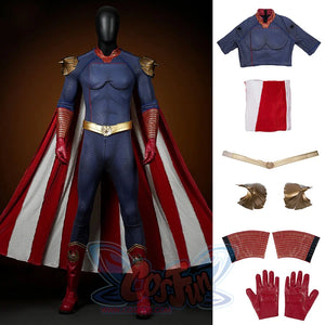 The Boys Season 4 Homelander Cosplay Costume C09401S AAA Costumes
