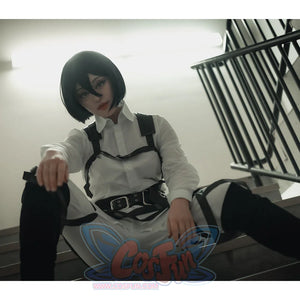 Attack on Titan Shingeki no Kyojin Mikasa Ackermann Cosplay Costume mp000733 Costumes