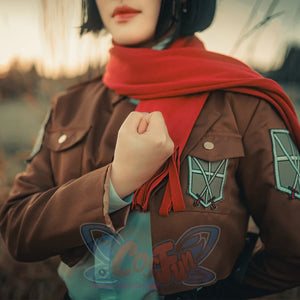 Attack on Titan Shingeki no Kyojin Mikasa Ackermann Cosplay Costume mp000733 Costumes