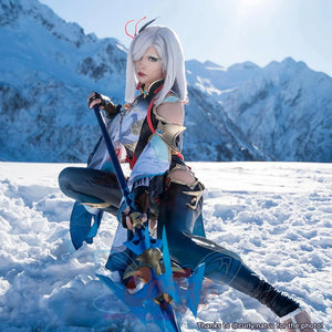 Genshin Impact Shenhe Cosplay Costume C07686 Aaa Costumes