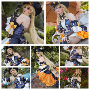 Genshin Impact Navia Cosplay Wig C08585 Wigs