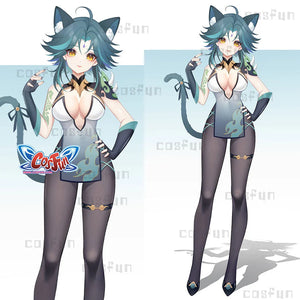 【POLL】Deposit COSFUN Gesnhin Impact Xiao Derivative Cosplay Costume Sexy Outfit $1 Costumes