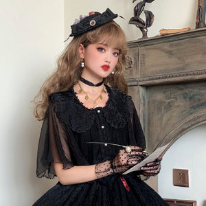 Elegant and Vintage Lolita Smock