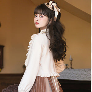 Daily Long-sleeved Lolita Shirt S22520