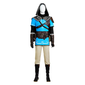 The Legend of Zelda: Tears of the Kingdom Link Cosplay Costume Upgraded Version N07302S - cosfun