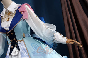 Genshin Impact Kamisato Ayaka Springbloom Missive Cosplay Costume C07483 Aa + Costumes