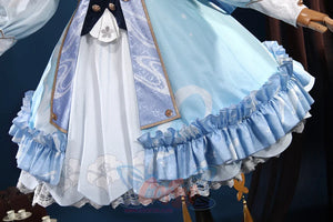 Genshin Impact Kamisato Ayaka Springbloom Missive Cosplay Costume C07483 Aa + Costumes