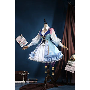 Genshin Impact Kamisato Ayaka Springbloom Missive Cosplay Costume C07483 Aa + S / Ready To Ship: 2