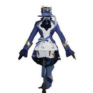 Genshin Impact Furina Focalors Hydro Archon Cosplay Costume C07614 Aa Women / Xs Costumes