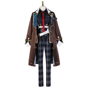 NIJISANJI Virtual YouTuber XSOLEIL Hex Haywire Cosplay Costume N07411 - cosfun