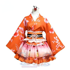 LoveLive Sonoda Umi Nishikino Maki Honoka Honoka Eli Kimono Cosplay Costume Kimono C07044