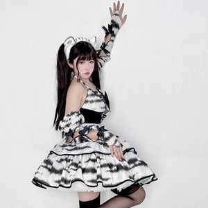 Japanese Original Spice Girl Lovely Lolita Bubble Skirt Sets