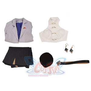 Genshin Impact X Pizzahut Yelan Cosplay Costume C07479 Aa Costumes