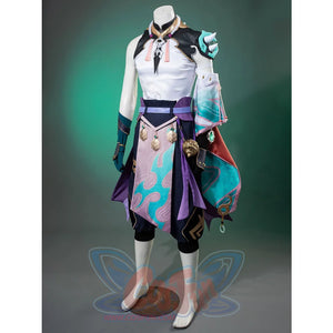 Ready To Ship Genshin Impact Xiao Cosplay Costume/Shoes C07487 Aaa Costumes