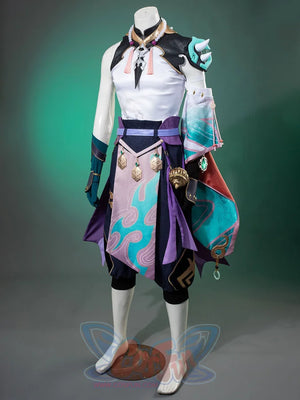 Ready To Ship Genshin Impact Xiao Cosplay Costume/Shoes C07487 Aaa Costumes