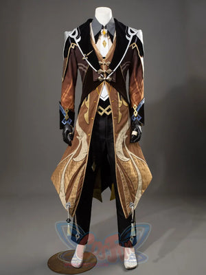 Ready To Ship Genshin Impact Zhongli Cosplay Costume/Shoes C07484 Aaa Men / Costume-S Costumes
