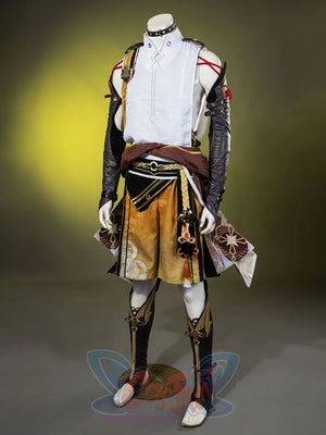 Ready To Ship Genshin Impact Shikanoin Heizou Cosplay Costume/Shoes C07486 Aaa Costumes