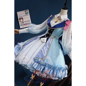 Genshin Impact Kamisato Ayaka Springbloom Missive Cosplay Costume C07483 Aa + S / Made To Order: