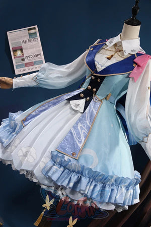 Genshin Impact Kamisato Ayaka Springbloom Missive Cosplay Costume C07483 Aa + S / Made To Order:
