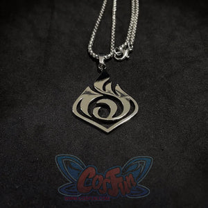 Genshin Impact Vision Necklaces Silver Version N07313 - cosfun