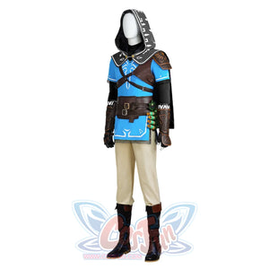The Legend of Zelda: Tears of the Kingdom Link Cosplay Costume Upgraded Version N07302S - cosfun