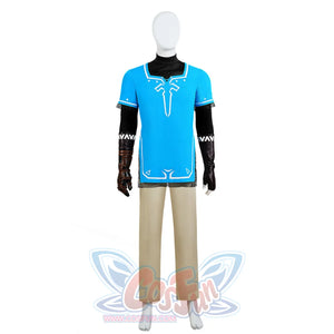 The Legend of Zelda: Tears of the Kingdom Link Cosplay Costume Upgraded Version N07302S - cosfun