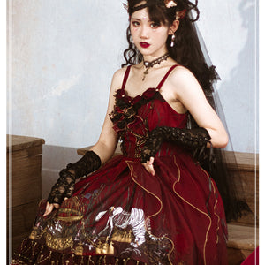 Vintage Elegant Gothic Lolita Slip Dress