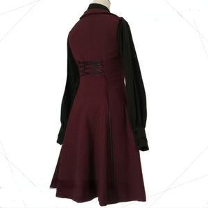Medieval Retro Dark Handsome Lolita Long Vest