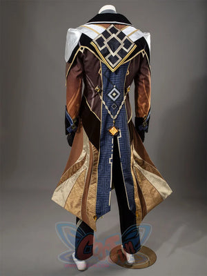 Ready To Ship Genshin Impact Zhongli Cosplay Costume/Shoes C07484 Aaa Costumes