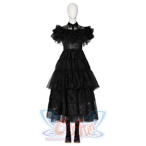 Wednesday Addams Cosplay Costume N07196 - cosfun
